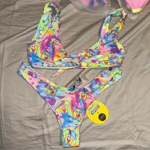 Moana Bikini - SpongeBob Multicolor Bikini Set